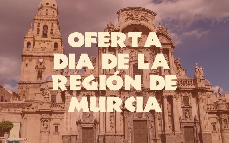 Oferta Terra Mitica dia de la región de Murcia